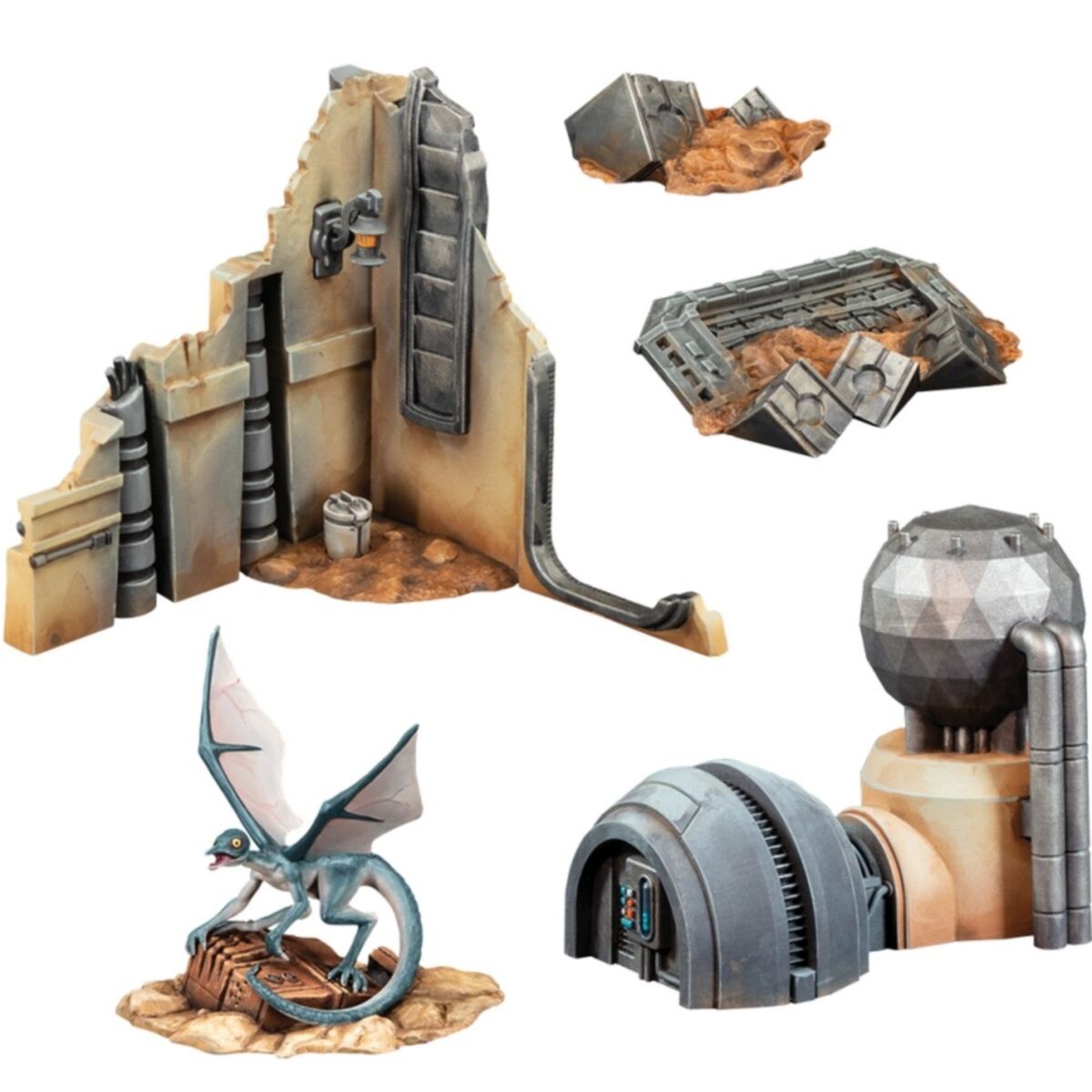 Star Wars: Legion – Galactic Battlefield Terrian Starter Set