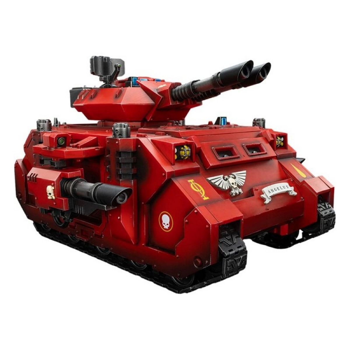 Warhammer Collectibles: 1/18 Scale Blood Angels Predator Annihilator with Twin Lascannons
