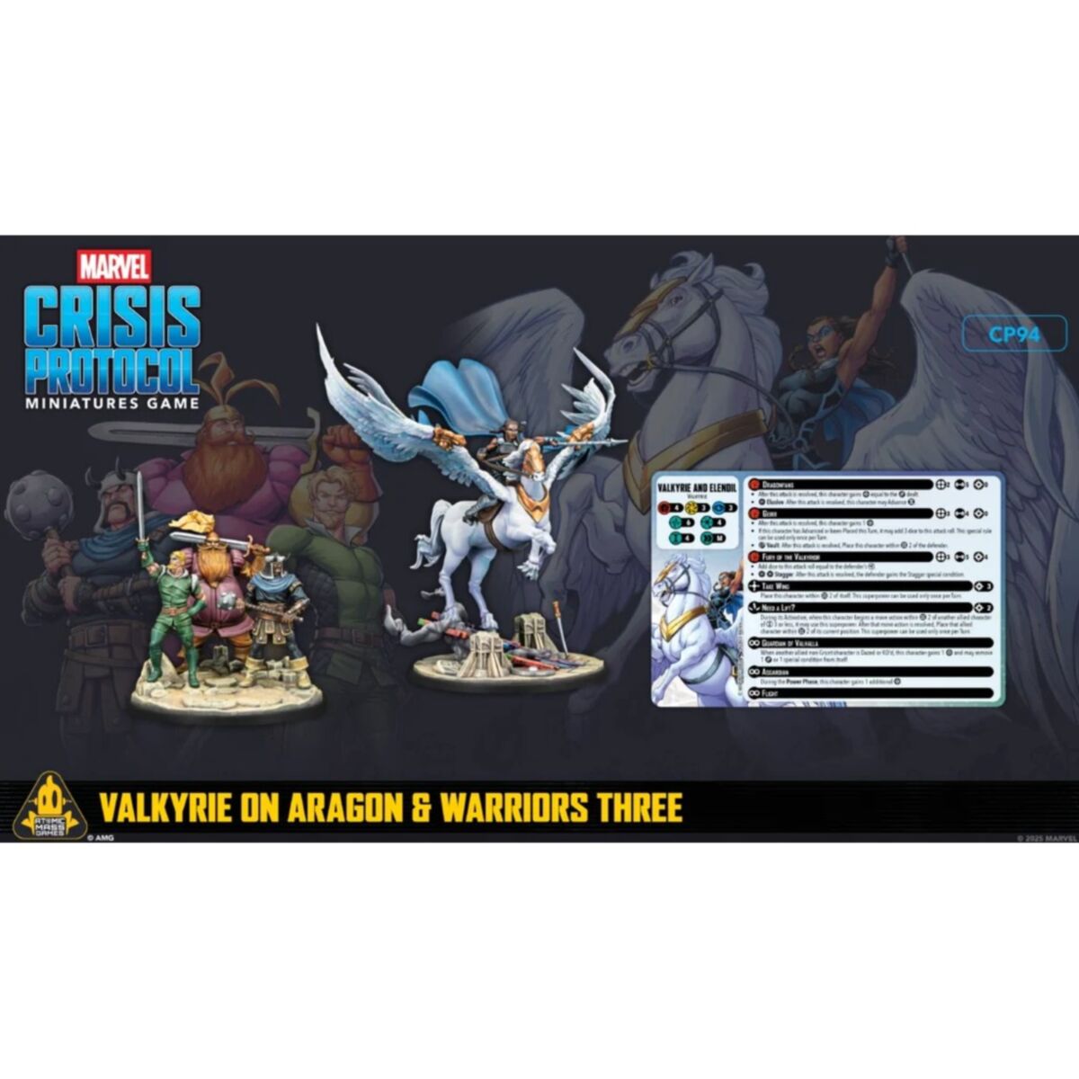 Marvel: Crisis Protocol – Valkyrie on Elendil & Warriors Three