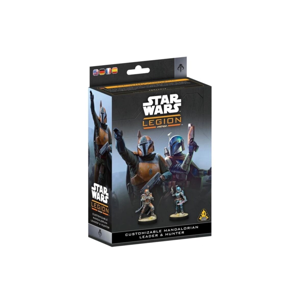Star Wars: Legion – Customizable Mandalorian Leader and Hunter