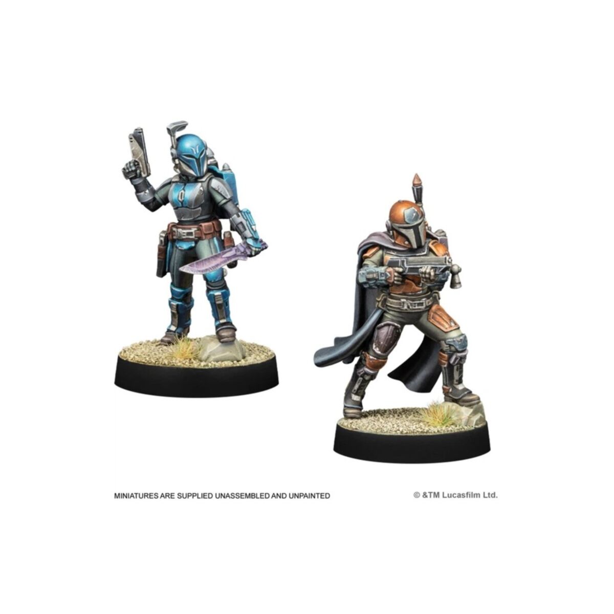 Star Wars: Legion – Customizable Mandalorian Leader and Hunter