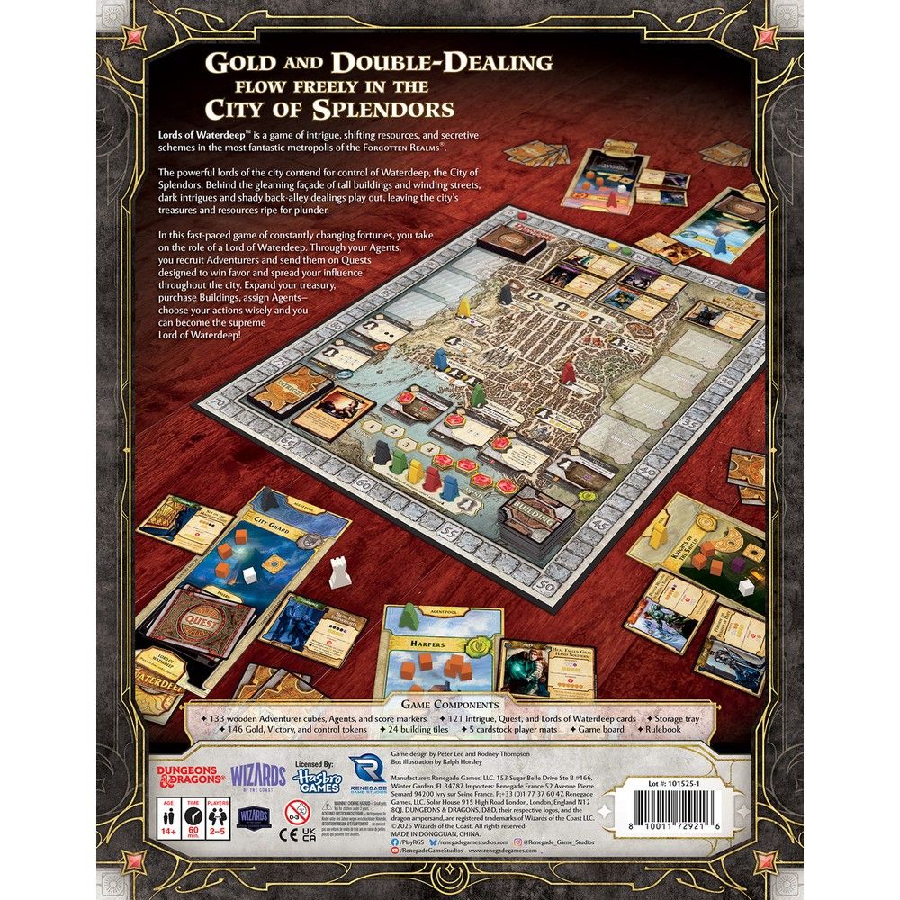 D&D: Lords of Waterdeep