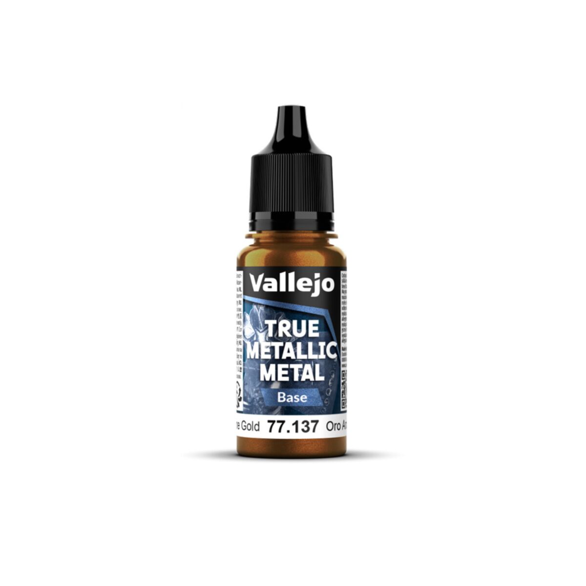 Vallejo - True Metallic Metal - Base - Arcane Gold 18ml