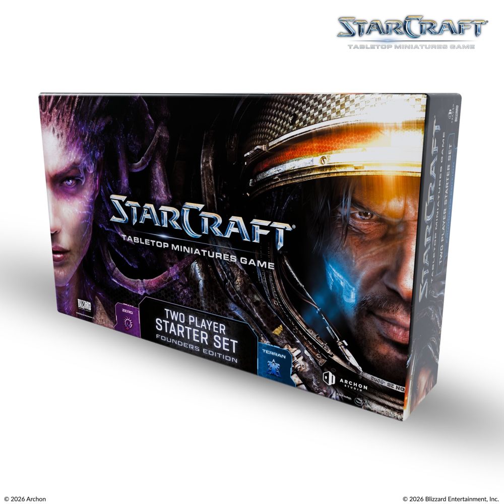 Starcraft Miniatures Games: Two Player Starter Set Founders Edition [PRE-ORDER]