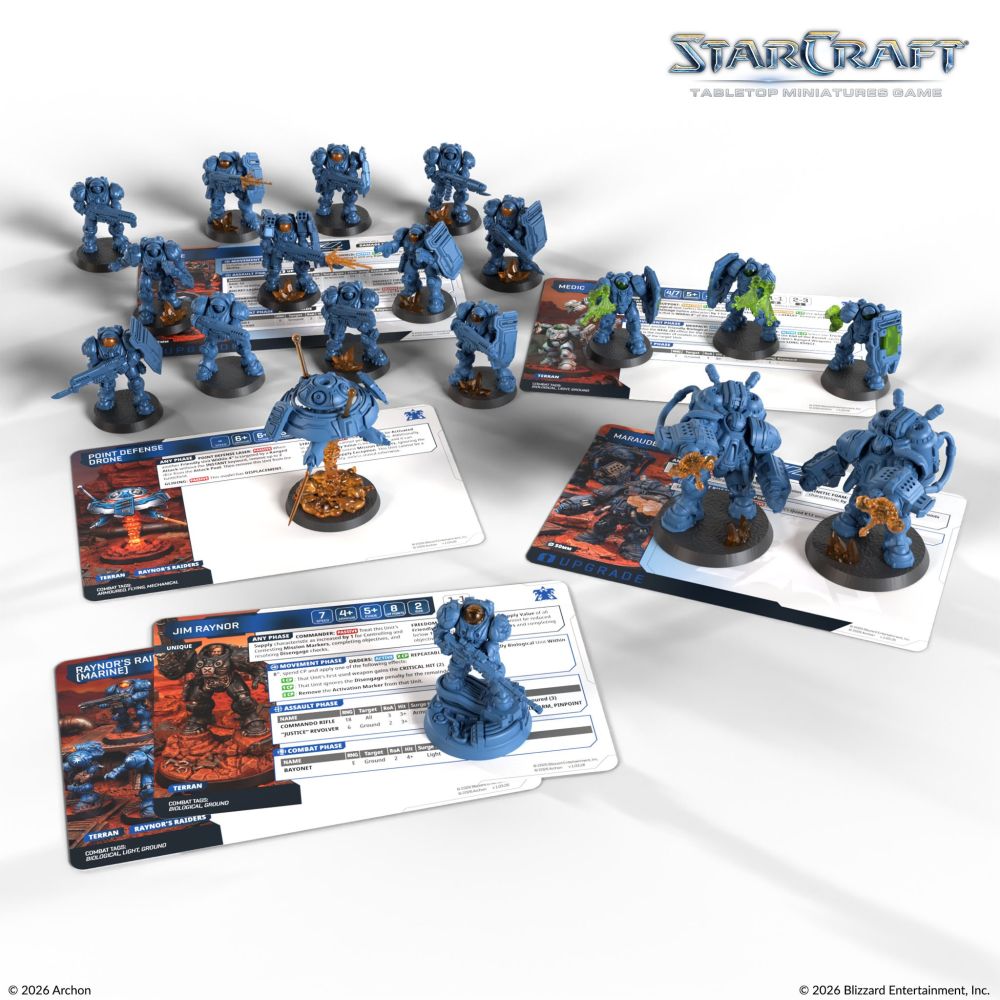 Starcraft Miniatures Games: Two Player Starter Set Founders Edition [PRE-ORDER]