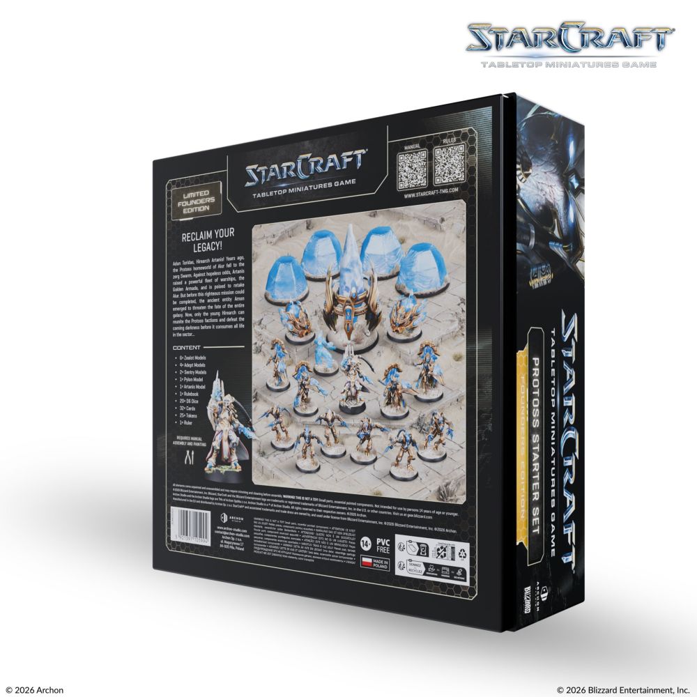 Starcraft Miniatures Games: Protoss Starters Set Founders Edition [PRE-ORDER]