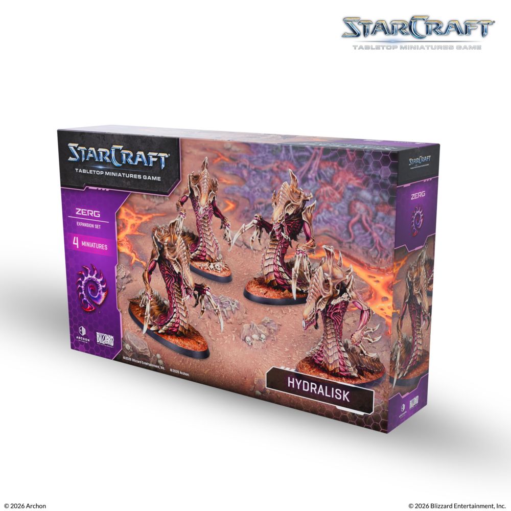 Starcraft Miniatures Games: Zerg - Hydralisk - Expansion Set [PRE-ORDER]