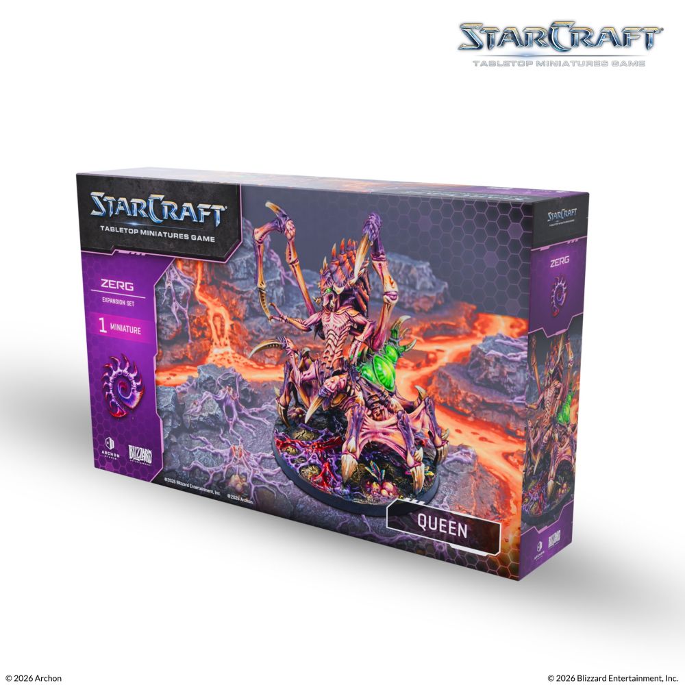 Starcraft Miniatures Games: Zerg - Queen - Expansion Set [PRE-ORDER]