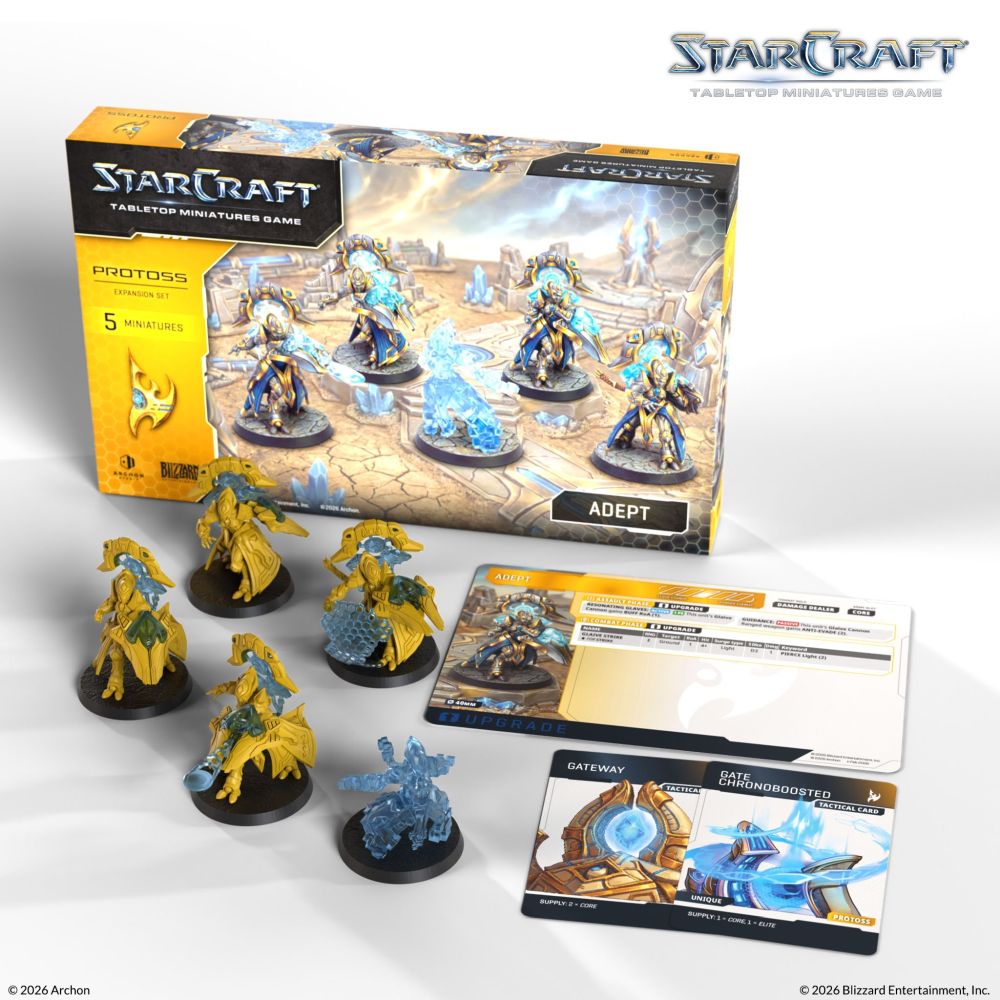 Starcraft Miniatures Games: Protoss - Adept - Expansion Set [PRE-ORDER]