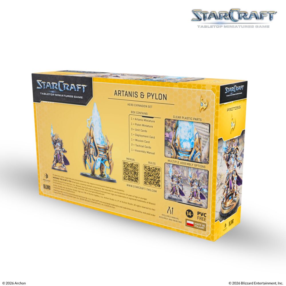 Starcraft Miniatures Games: Protoss - Artanis (Hierarch) - Expansion Set [PRE-ORDER]