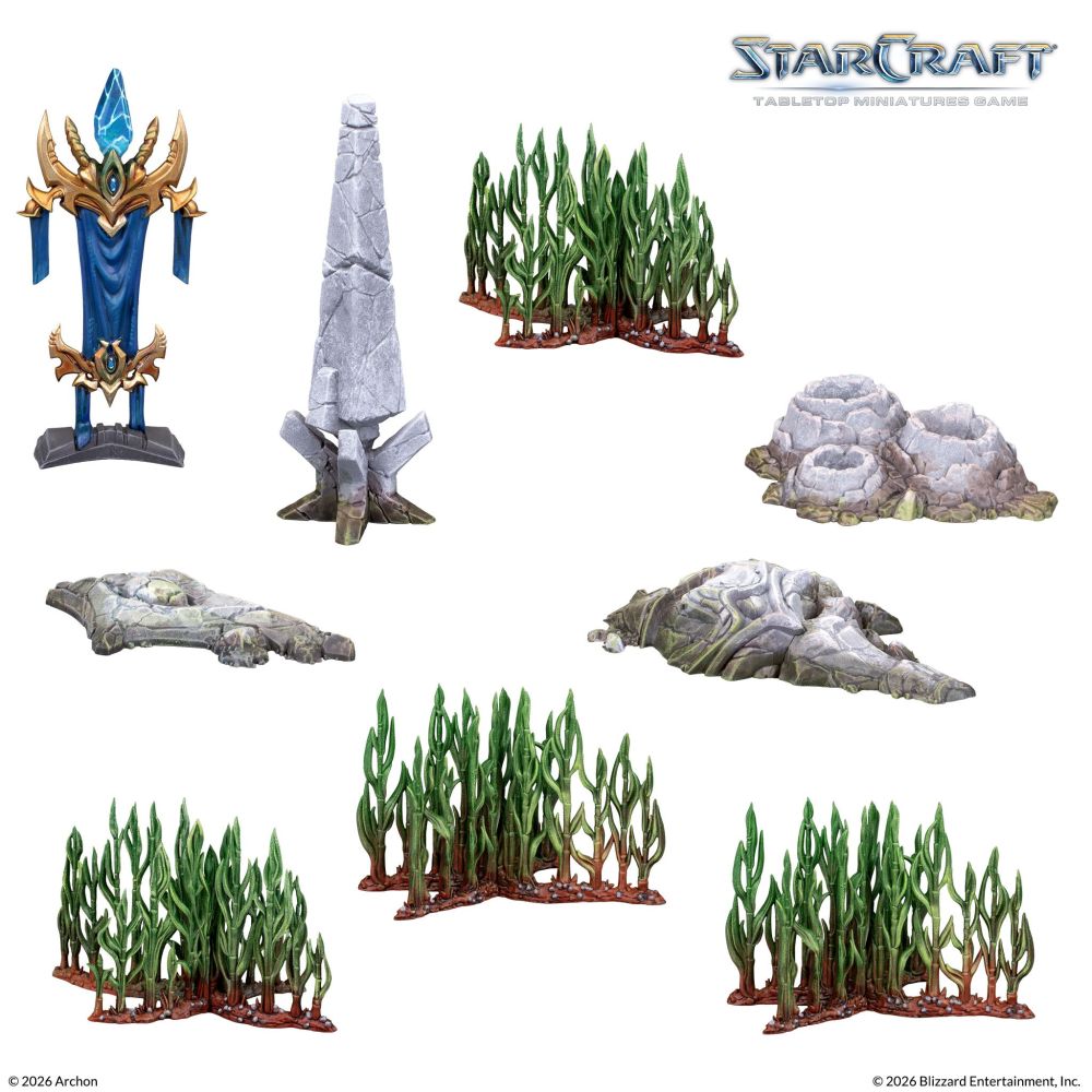 Starcraft Miniatures Games: Lost Temple – Terrain Expansion Set [PRE-ORDER]