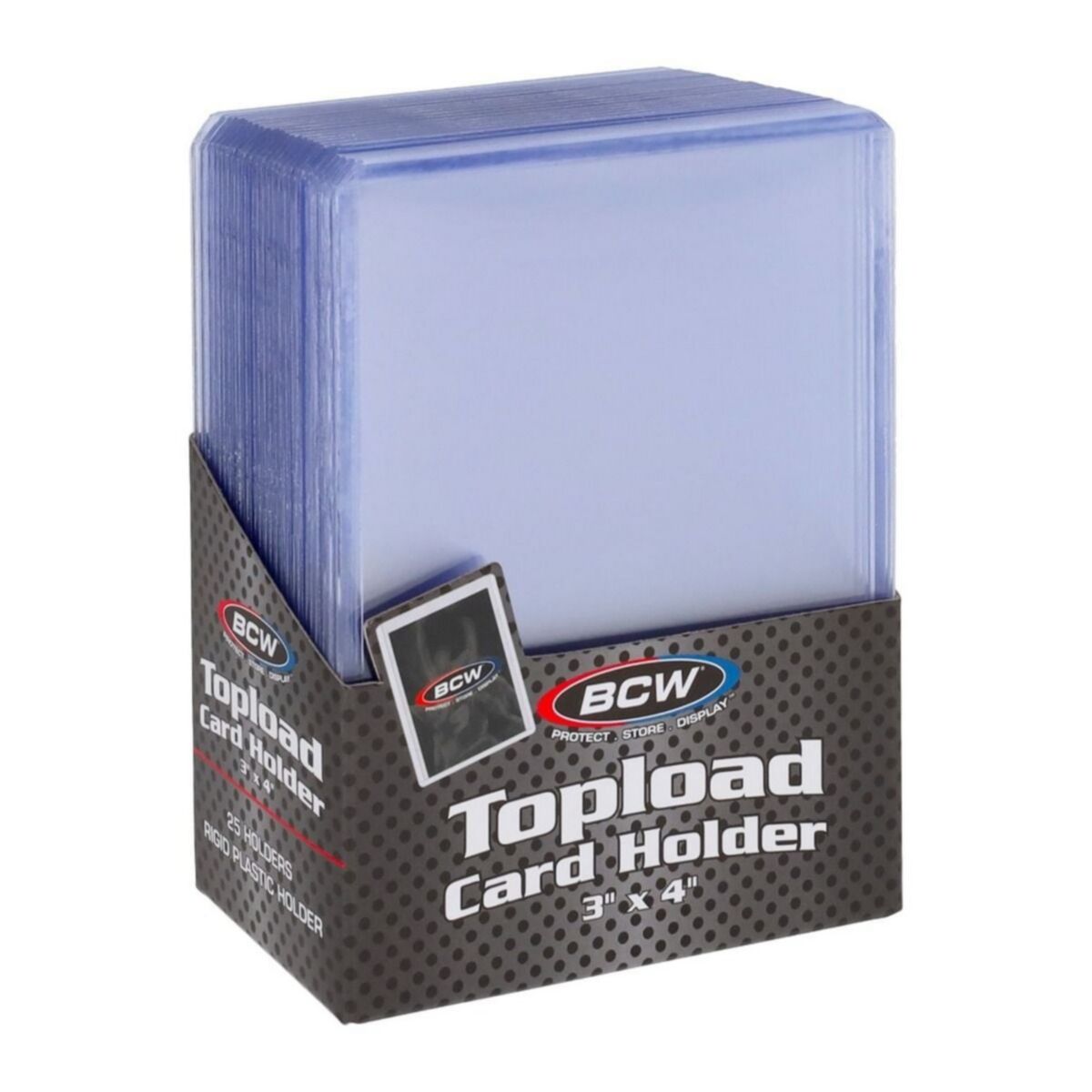 BCW - Toploaders - Topload Holder - 3 X 4 - Standard [25 Holders]