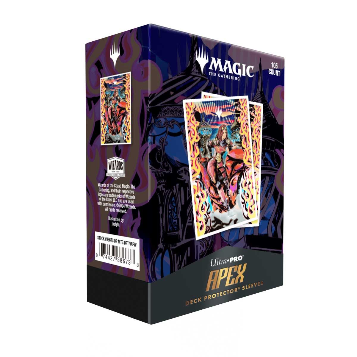 Ultra Pro:  MTG 2025 Aetherdrift 105ct Apex Deck Protector sleeves