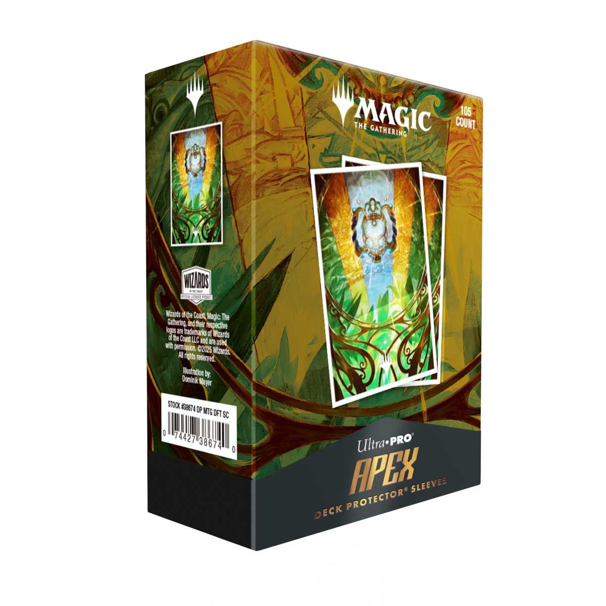 Ultra Pro:  MTG 2025 Aetherdrift 105ct Apex Deck Protector sleeves