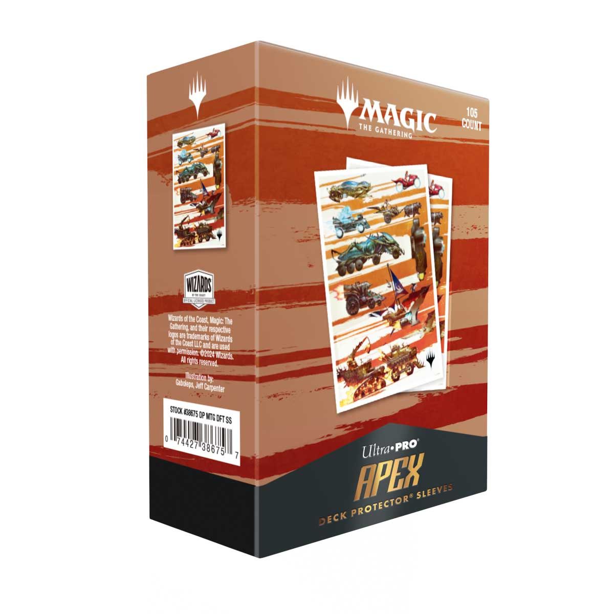Ultra Pro:  MTG 2025 Aetherdrift 105ct Apex Deck Protector sleeves