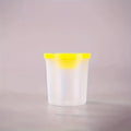 1pc Plastic Painting Brush Washing Cup  Pot & Lid: Various