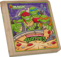 Ultimate Guard: Portfolio – XenoSkin ZipFolio 480 – MTG: TMNT – Pizza Box