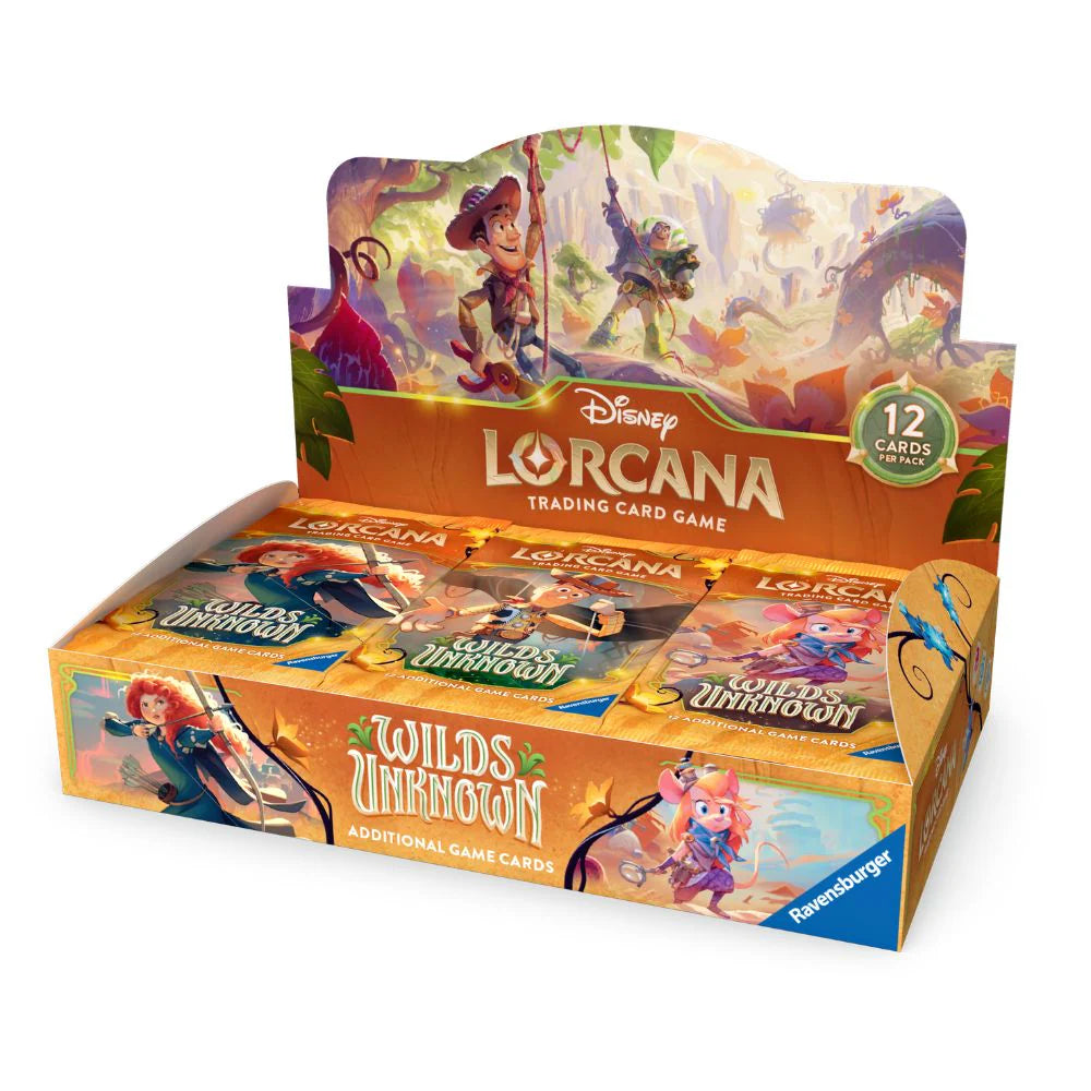 Disney Lorcana – Wilds Unknown Booster Display