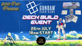 GUNDAM CARD GAME – DECK BUILD EVENT [26th of July]