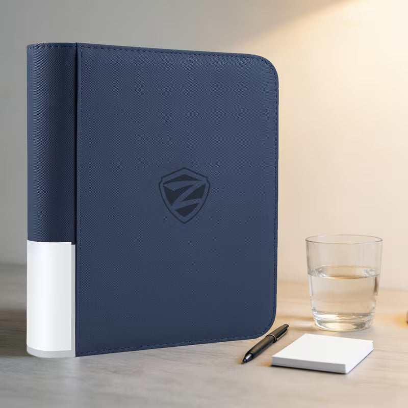 Premium Z 360 Side Loading Pocket Zip Binder – 9 Pocket Trading Card Album Folder