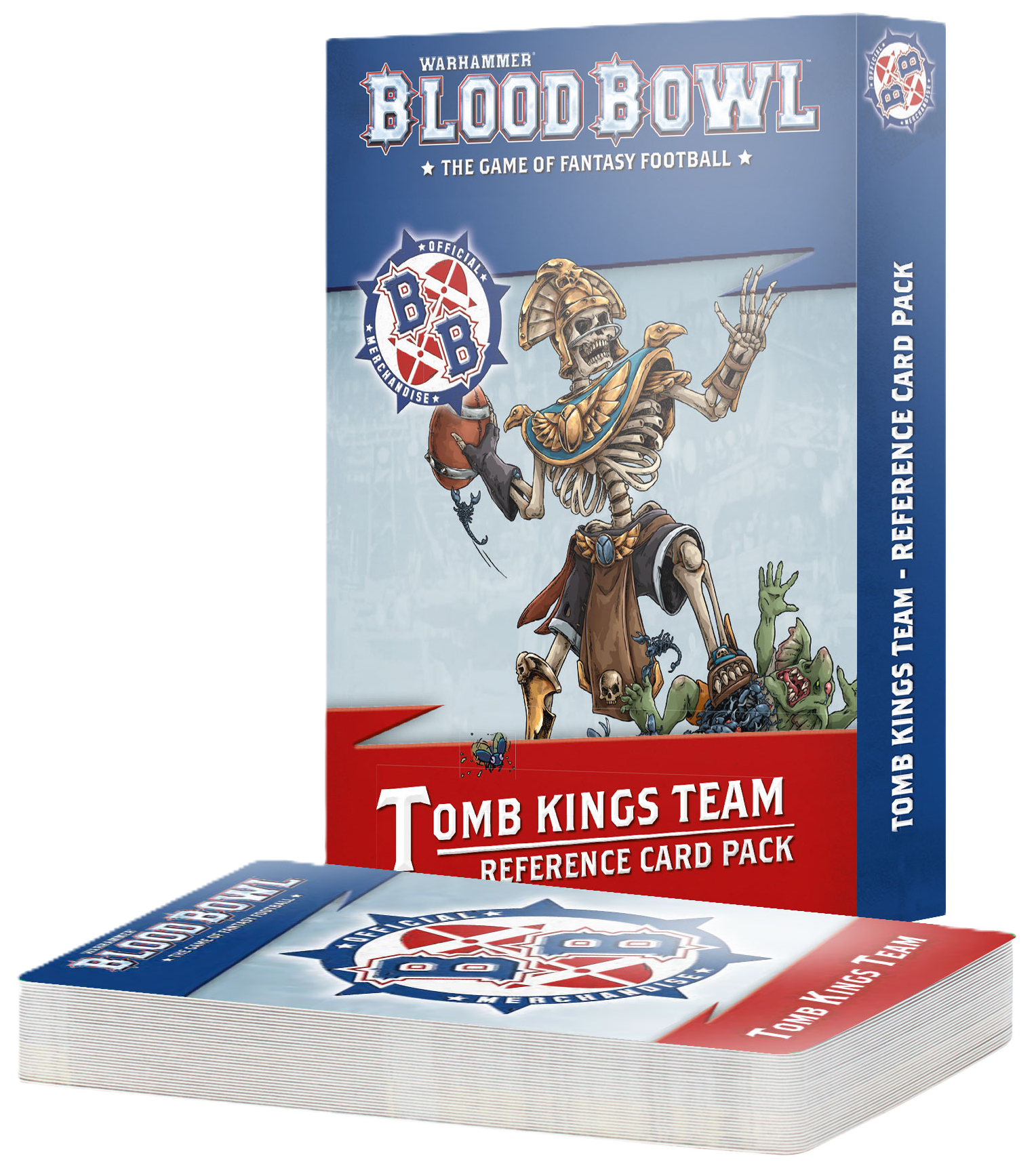BLOOD BOWL: TOMB KINGS TEAM CARD PACK -