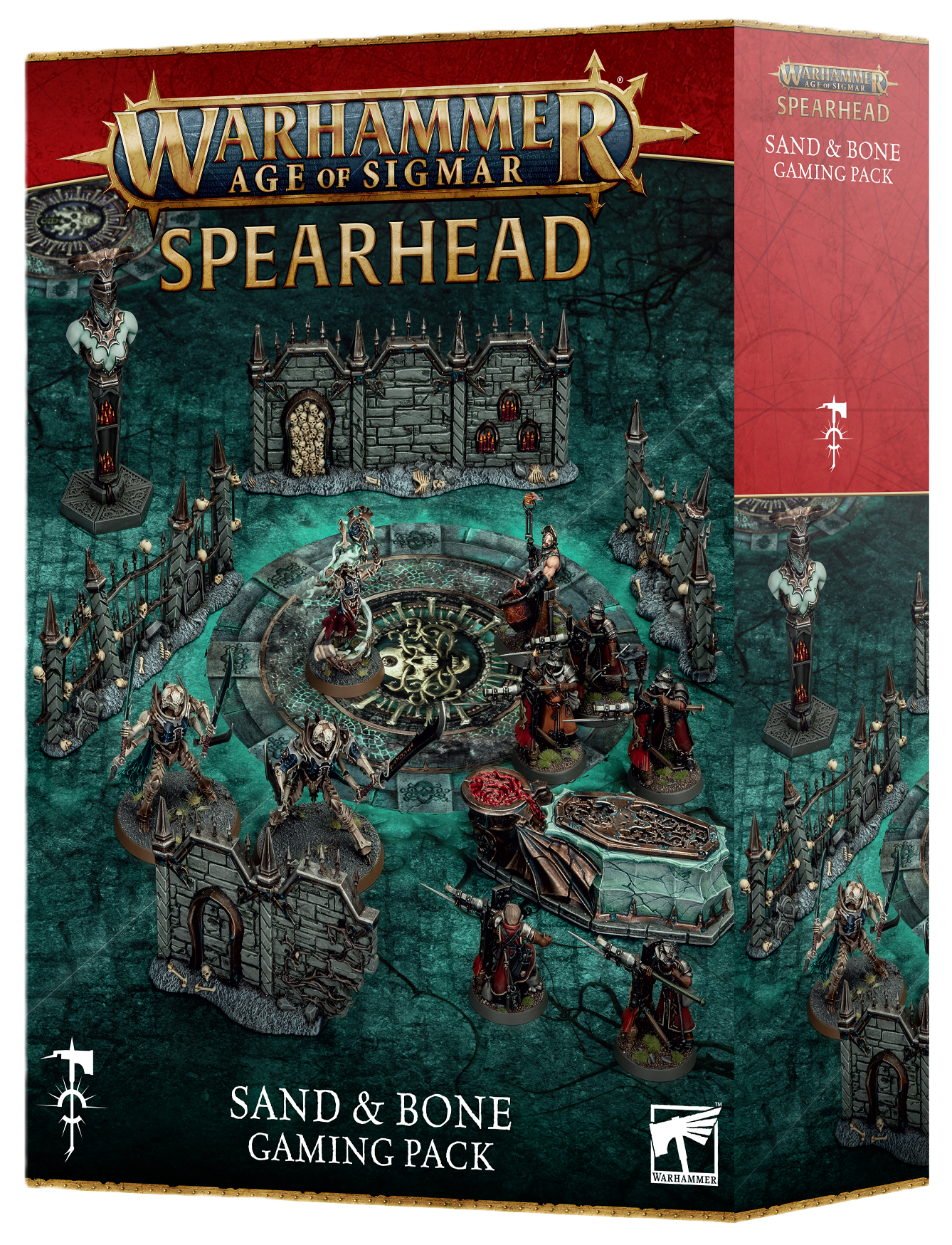 WARHAMMER AGE OF SIGMAR: SPEARHEAD – Sand And Bone Gaming Pack