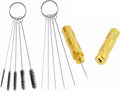 3 Set Airbrush Spray Cleaning Repair Tool Kit Stainless steel Needle Brush Set