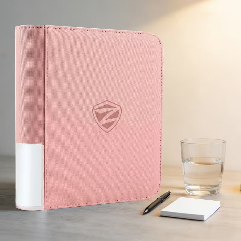 Premium Z 360 Side Loading Pocket Zip Binder – 9 Pocket Trading Card Album Folder
