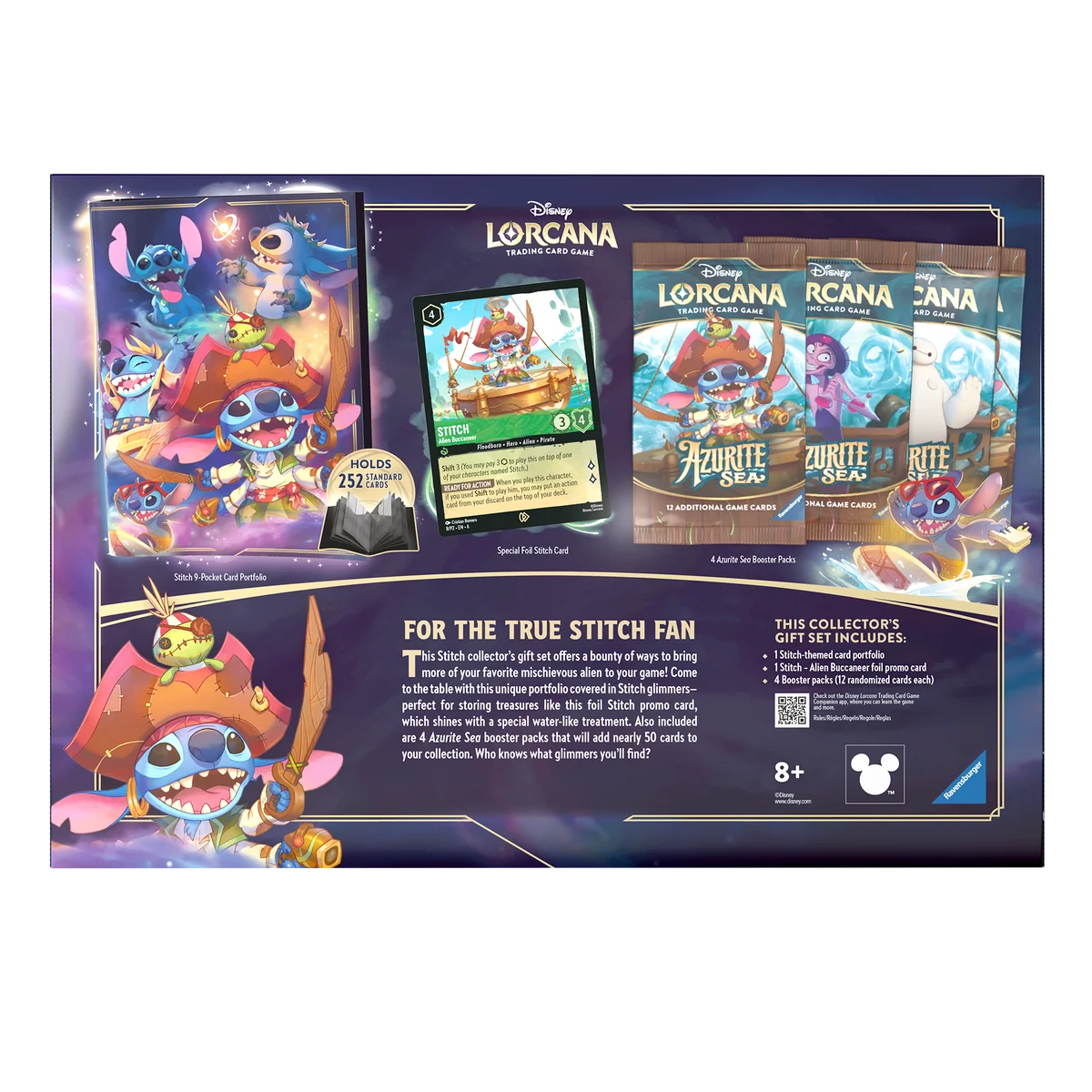 Disney Lorcana - TCG - DLC S6 Azurite Sea Stitch Collectors Gift Set