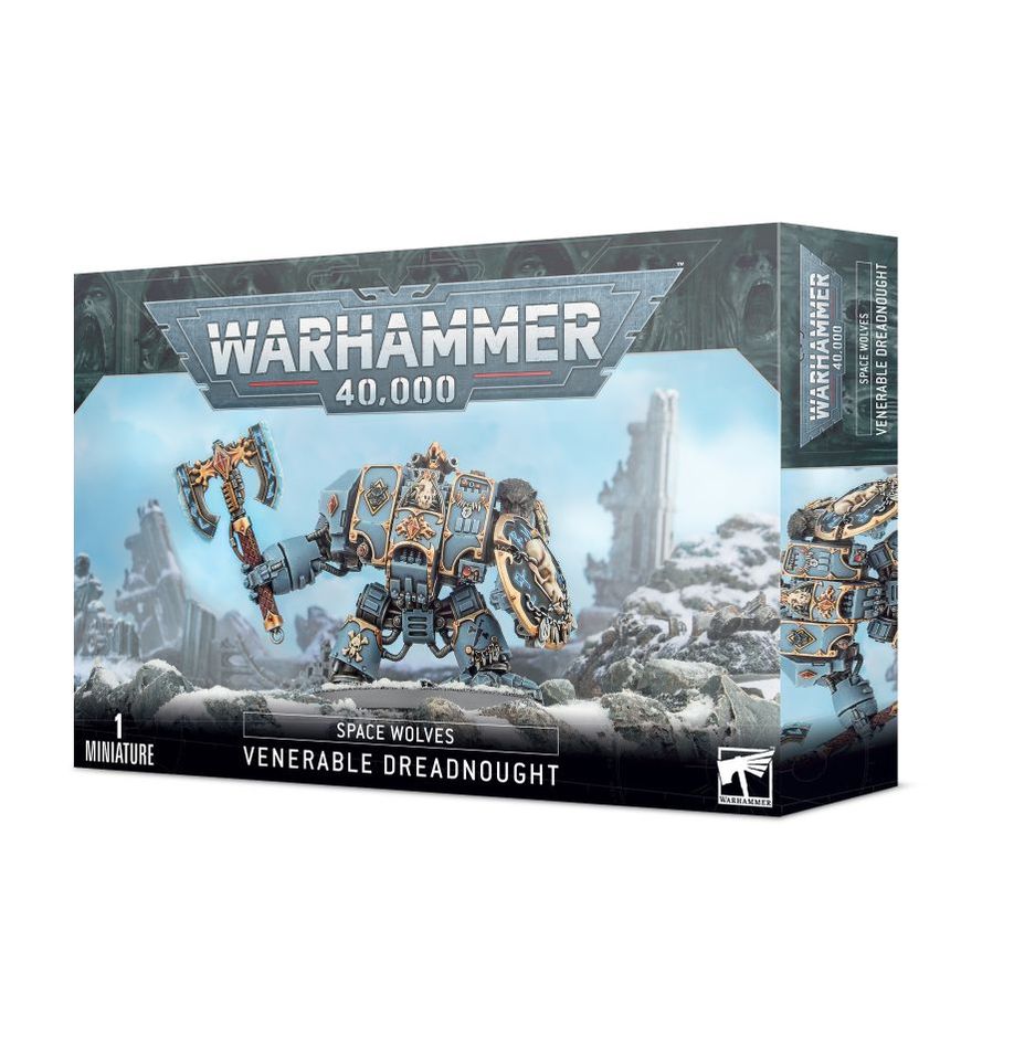 SPACE WOLVES VENERABLE DREADNOUGHT/ Bjorn the Fell-Handed/ Murderfang