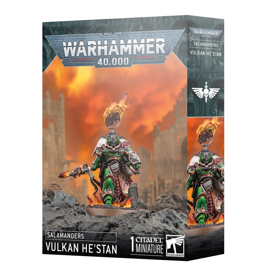 Salamanders Captain Vulkan He'stan