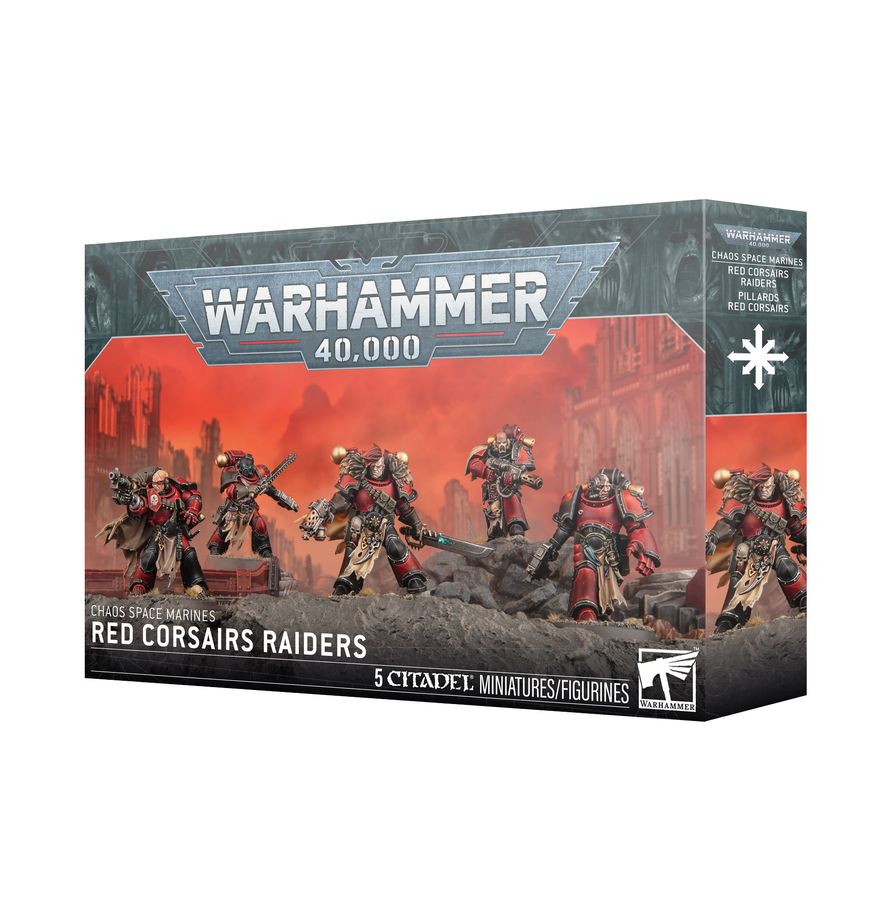 CHAOS SPACE MARINES: RED CORSAIRS RAIDERS