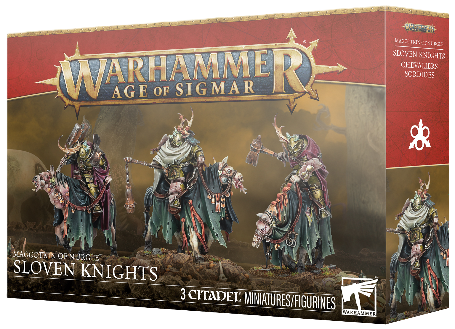 MAGGOTKIN OF NURGLE: SLOVEN KNIGHTS -
