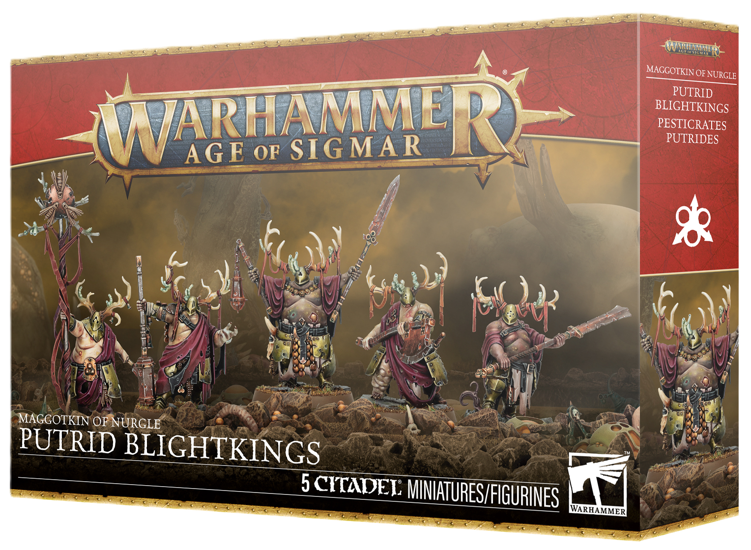 MAGGOTKIN OF NURGLE: PUTRID BLIGHTKINGS -