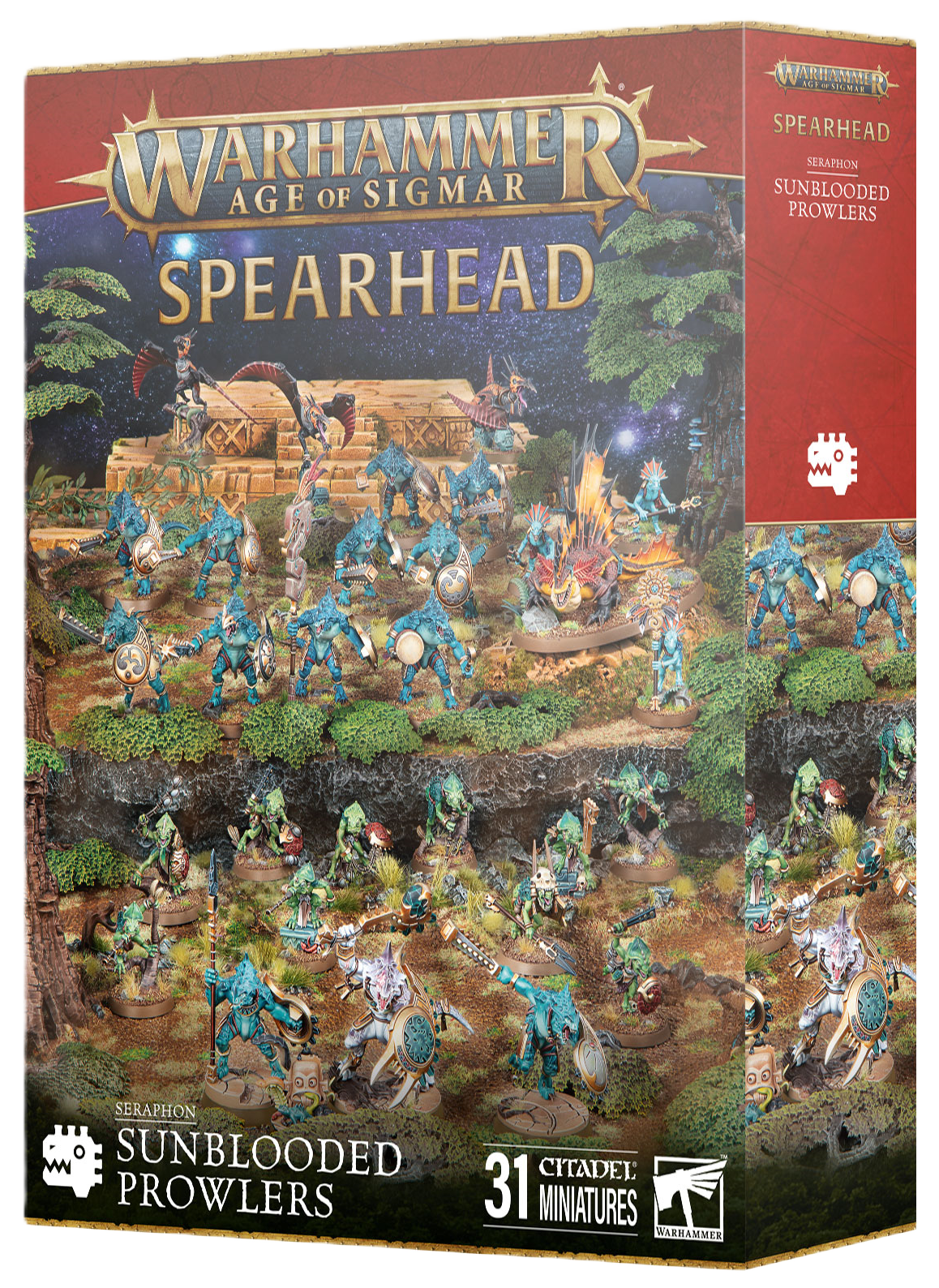 Spearhead: Seraphon SUNBLOODED PROWLERS