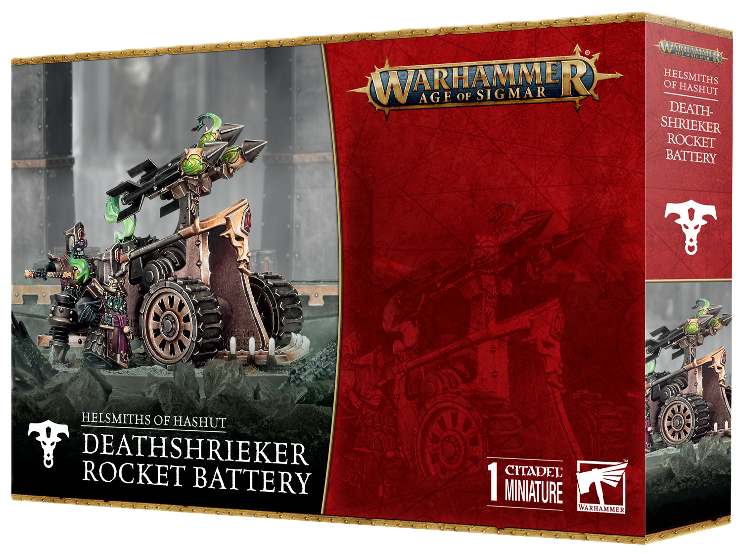 H/HASHUT: DEATHSHRIEKER ROCKET BATTERY -
