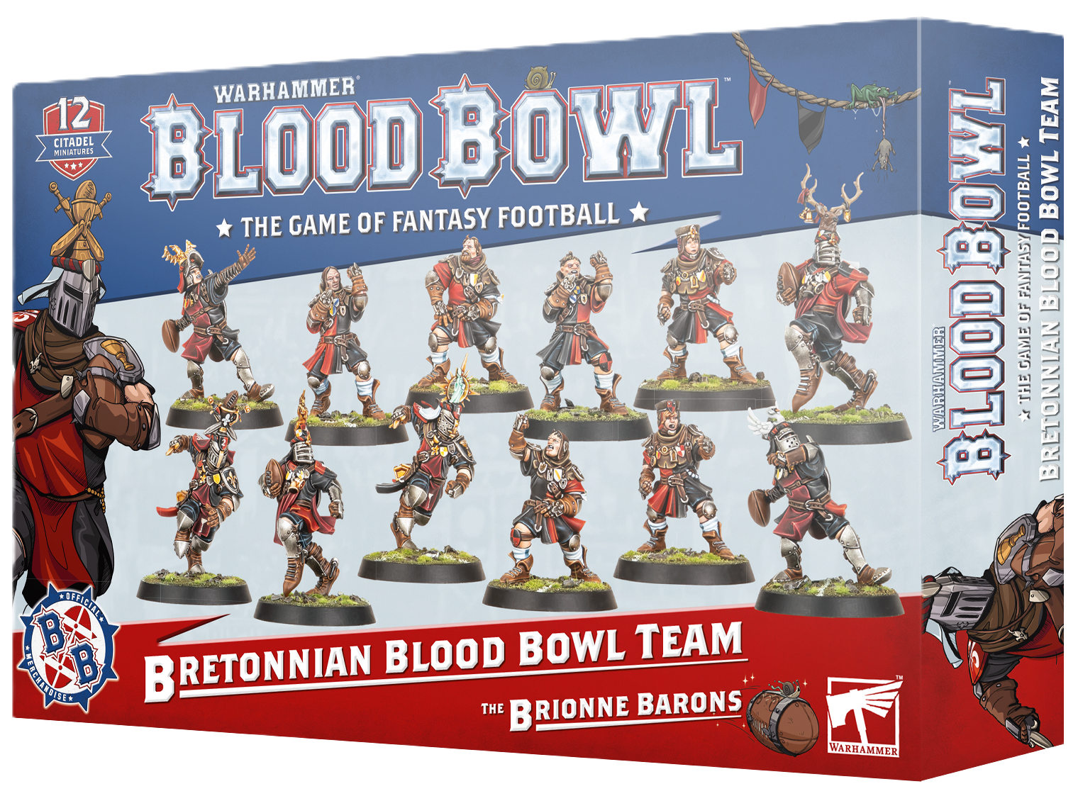 BLOOD BOWL: BRETONNIAN TEAM -