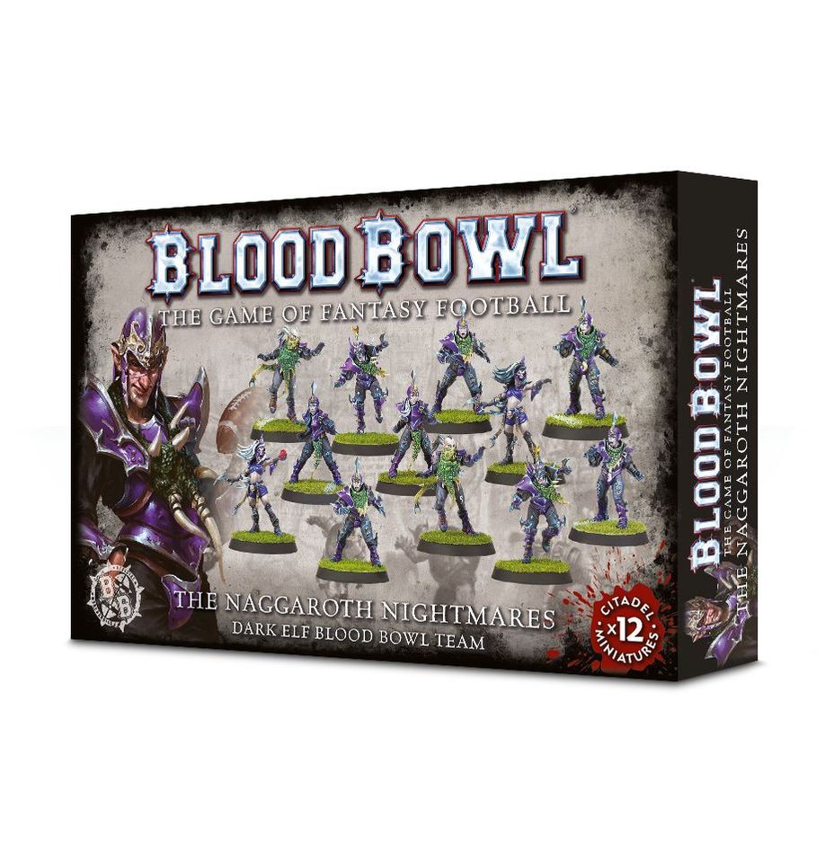DARK ELF BLOOD BOWL TEAM – NAGGAROTH NIGHTMARES