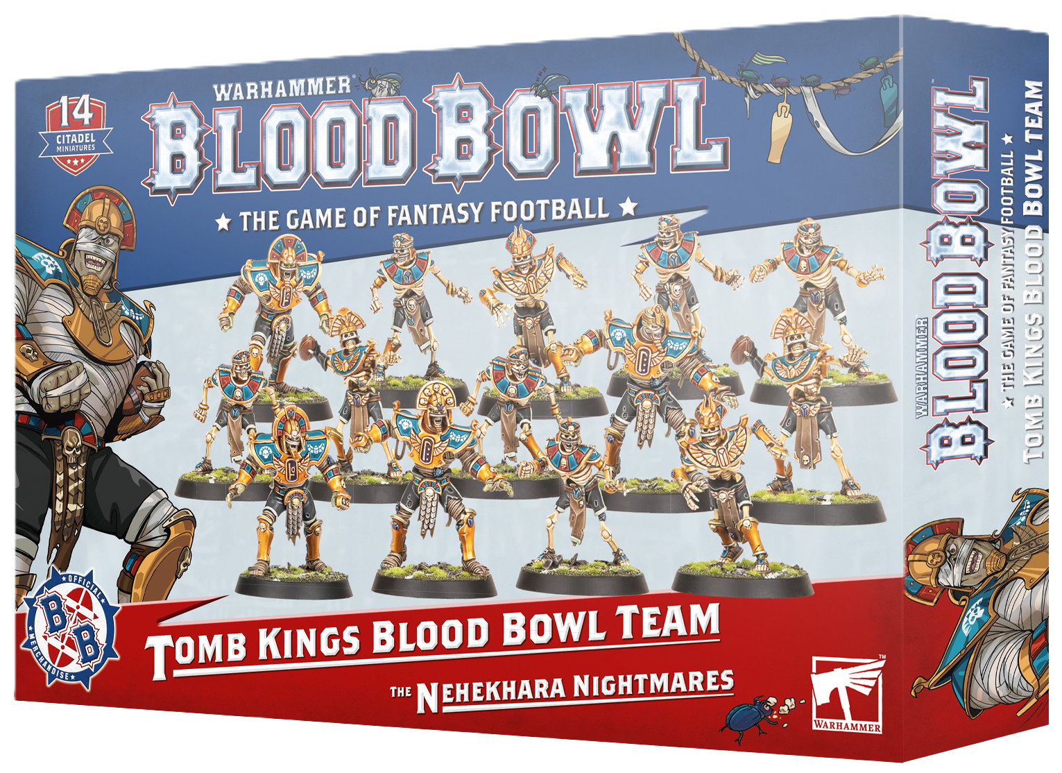BLOOD BOWL: TOMB KINGS TEAM -