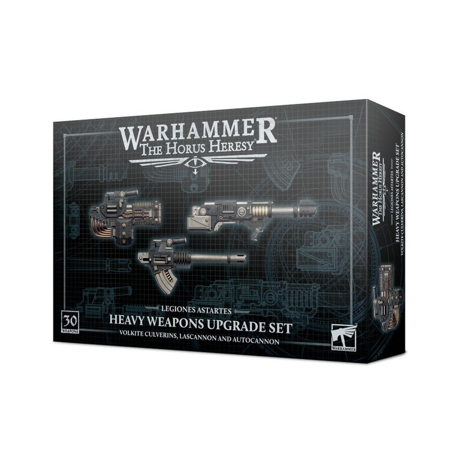 HEAVY WEAPONS UPGRADE SET - VOLKITE CULVERINS, LASCANNONS, AND AUTOCANNONS