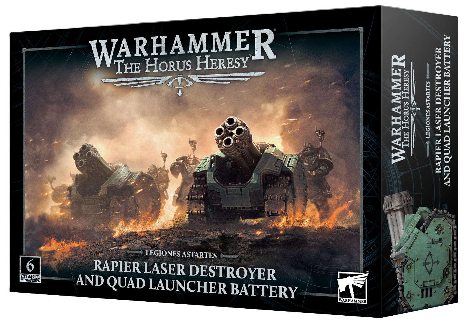 Rapier Laser Destroyer and Quad Launcher Battery
