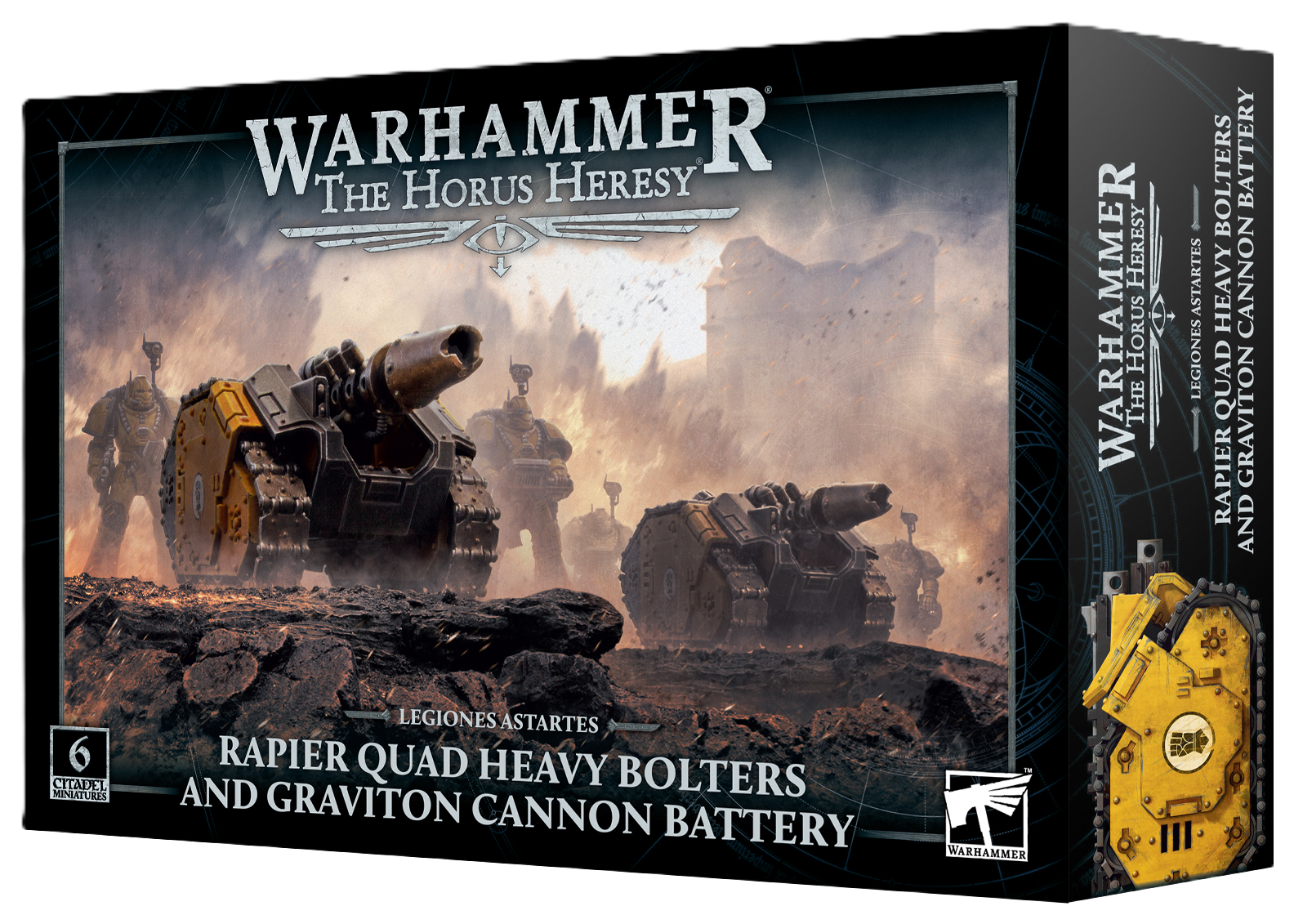 Rapier Quad Heavy Bolters and Graviton Cannon Battery