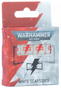WARHAMMER 40000: WHITE SCARS DICE -