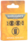 WARHAMMER 40000: IMPERIAL FISTS DICE