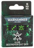 NECRONS: DESTROYER CULT DICE -