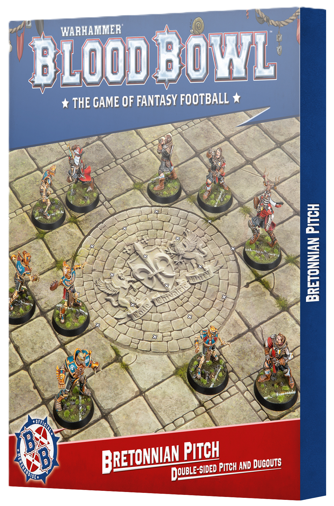 B/BOWL: BRETONNIAN TEAM PITCH & DUGOUTS -