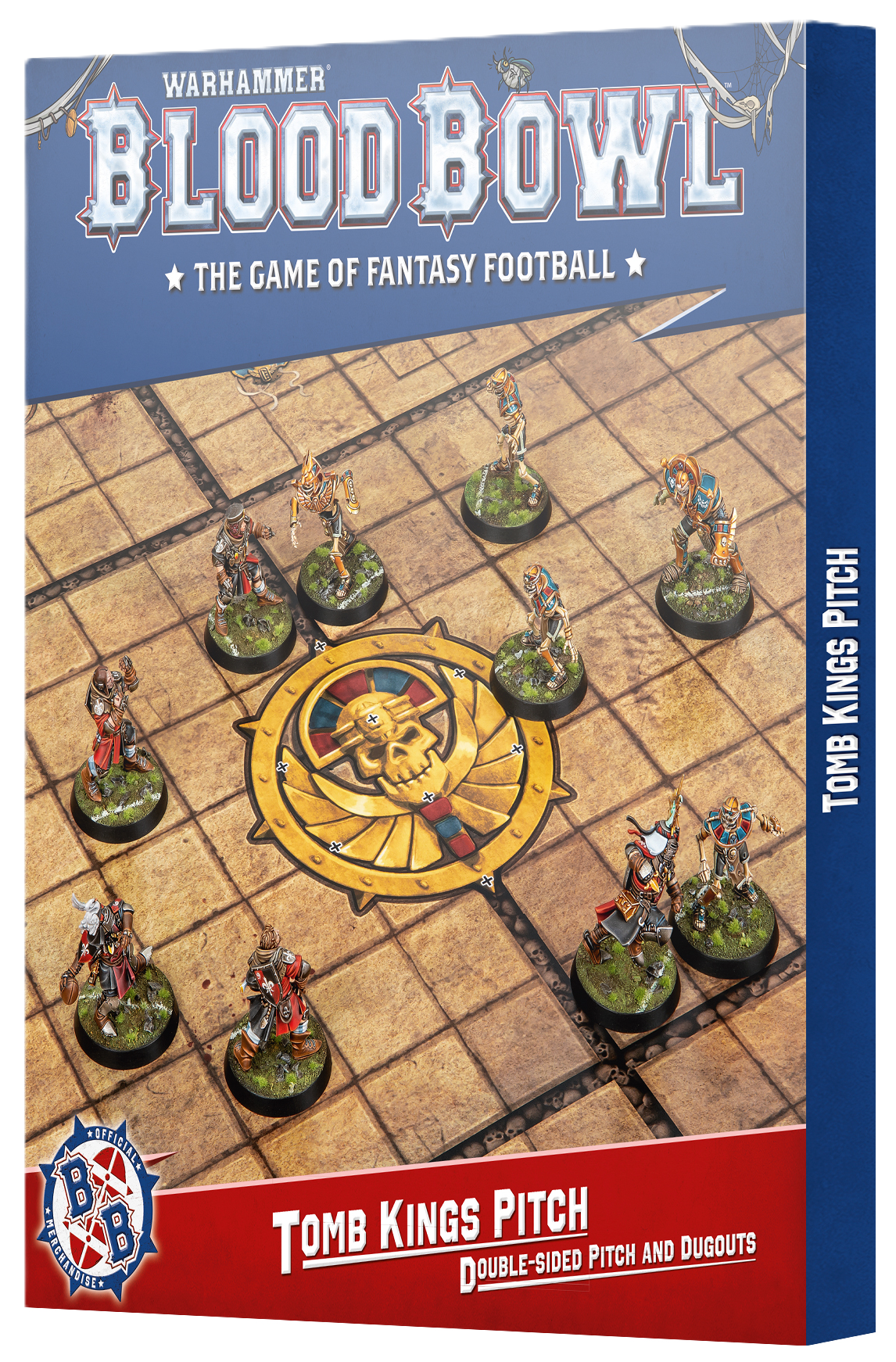 B/BOWL: TOMB KINGS TEAM PITCH & DUGOUTS -