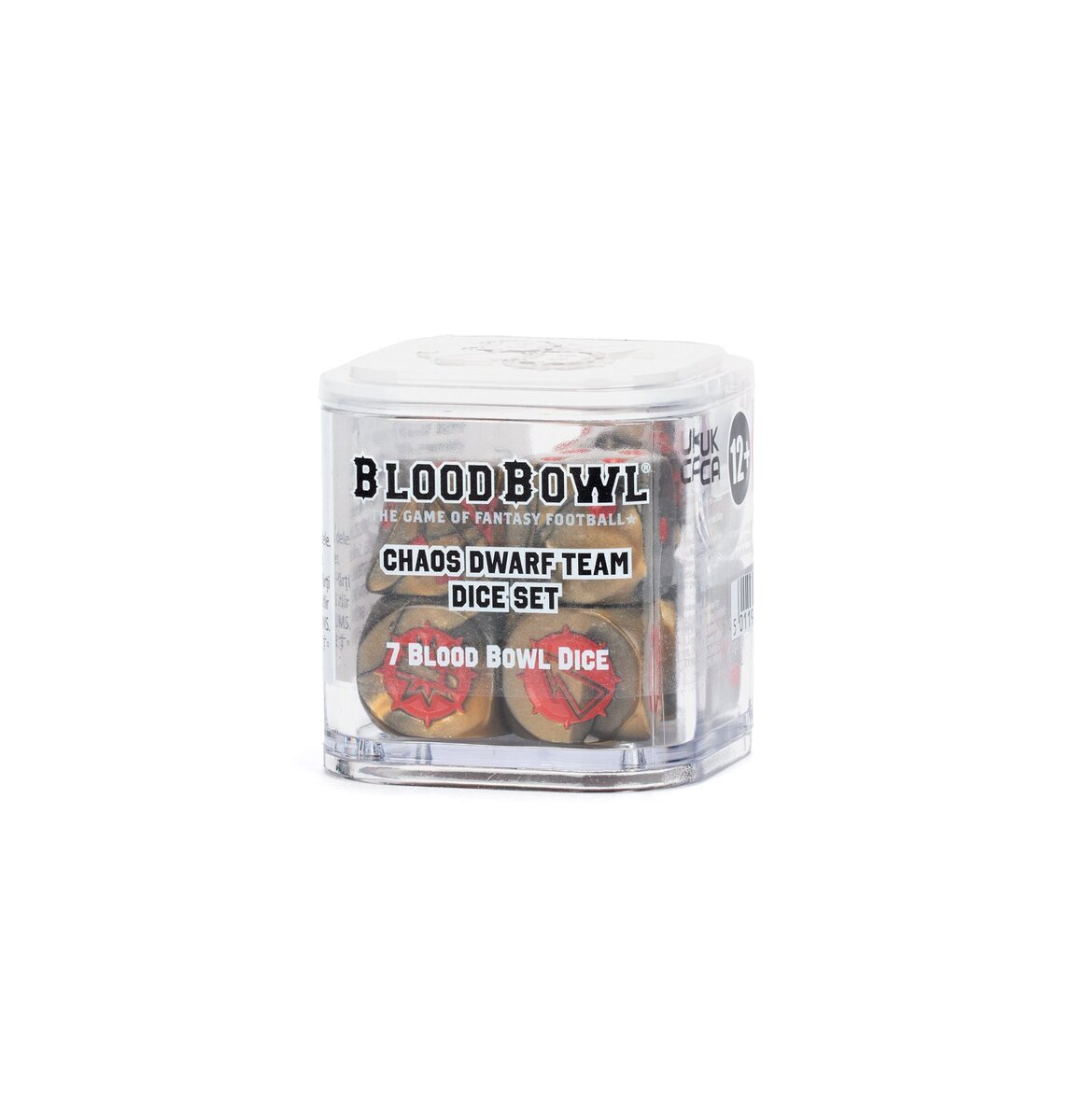 Blood Bowl : Chaos Dwarf Team Dice -
