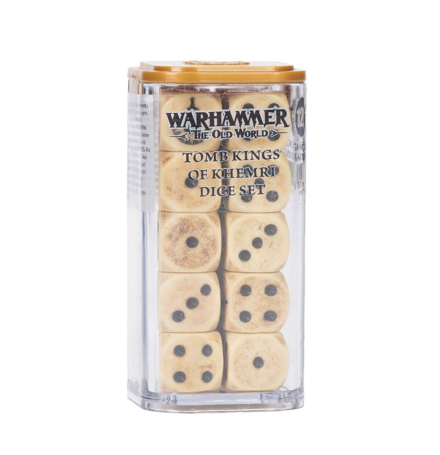 WARHAMMER: THE OLD WORLD: TOMB KINGS OF KHEMRI DICE