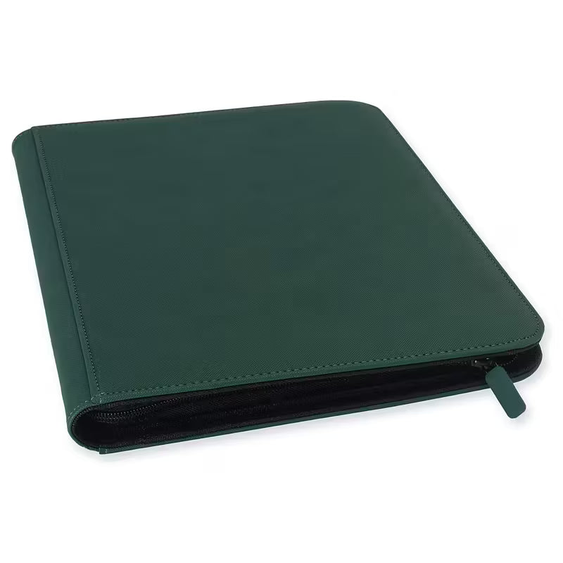 480 Side Loading Pocket Zip Binder - 12 Pocket Trading Card Album Folder